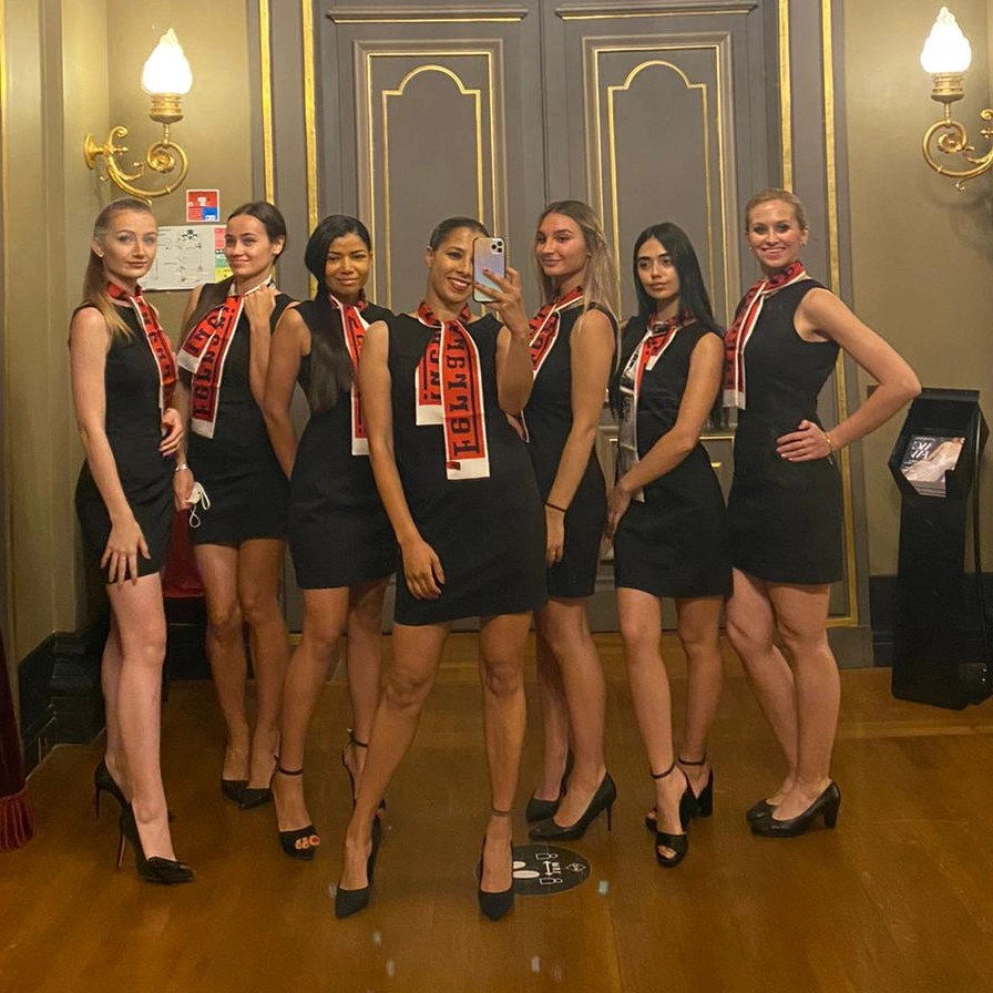 Modelle e hostess selezionate da ToGet4U per l'evento Ferrari a Monte Carlo